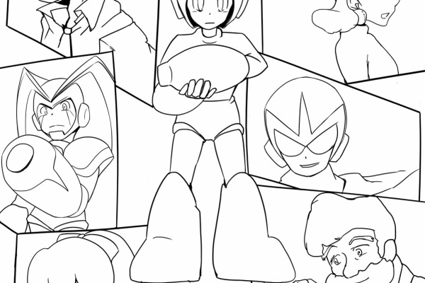 ゲンキソウサク 絵 ロックマン