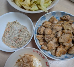 今日の夕食。