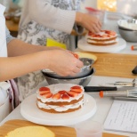 おうちカフェ講座 12月メニュー「ショートケーキ」のこだわり