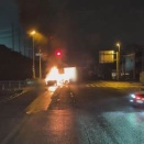 【千葉中央区】5人死傷事故　19歳男を過失運転致死傷容疑で逮捕　トラックと正面衝突し炎上