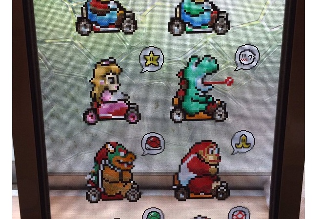 ドット絵職人、凄い所に描くｗｗｗ