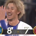 ベイスターズ 8－7 イーグルス　8回裏に一挙7得点で同点に追いつくと、9回三森の神走塁でサヨナラ勝利！