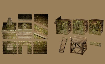 再生した避難所キット、再生した避難所ポーチ