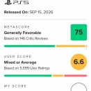 PS5ウルヴァリン、またユーザースコアが大量に削除され6.6まで低下