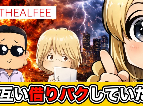 【THEALFEE】『アルフィーさんお互いに何十年も借りパクしていた事が発覚!!』アルフィー漫画イラストマンガ