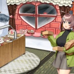 臼猫のお腹ねこパンチ