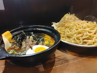 麺 池谷精肉店＠あきる野市<限定・海苔チーズつけそばチーズまし>