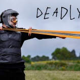 『めっちゃ強力なスリングショット作ってみた』の画像