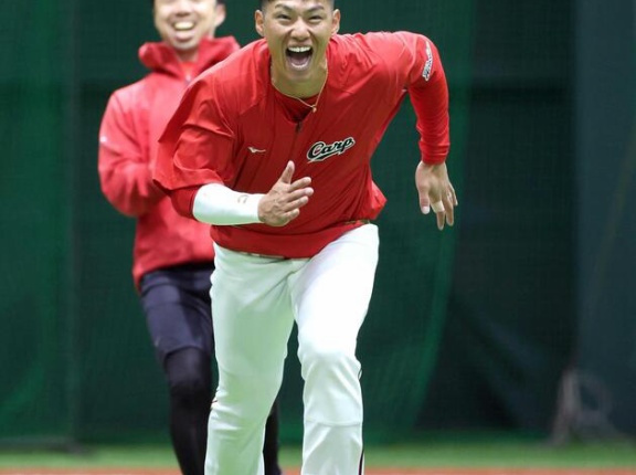 広島・中村奨　開幕「２番」スタメン　ＯＰ戦打率１２球団３位「自信に」進化示すデータあり