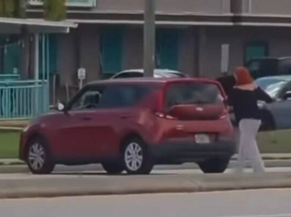 【動画】女さん、車とお散歩ｗｗｗｗｗｗｗｗｗｗ