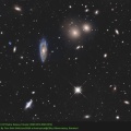 (2000mm) A Part Of Hydra Galaxy Cluster (NGC3312,NGC3314)