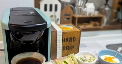 コンパクトで使いやすいお気に入りのコーヒーポッド♪