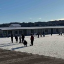 雪が降りました！