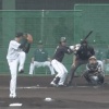 【日ハム紅白戦】紅組・王柏融、第1打席で村田から先制ソロホームラン！！！