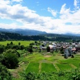 ふる里の昼景色（津南町）