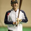 日本ハム杉谷、特注「拳士」帽子いじられやや涙目 	