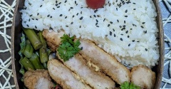暖房つけました～夫のお弁当299