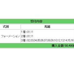 土曜日はAランクレース的中で64万円獲得となりました：競馬