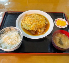 名寄市【ひぐま食堂】あれこれ篇(定食・あんかけ焼きそば)