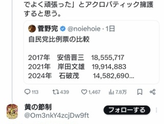 菅野完氏「ネット見てたらわかるように高市早苗に夢中になるのはアホしかいないから」