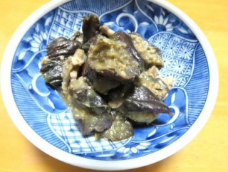 なす味噌炒め