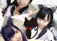 横山由依と山本彩が猫目代表に