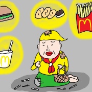 深夜のウォーキングはマッチ売りの少女気分