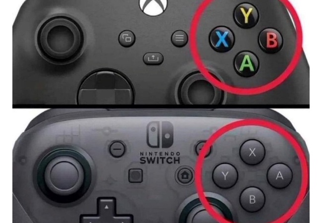このゲームのコントローラーのABボタン配置どっちが正しいと思う？