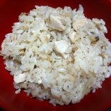 『ホタテの缶詰を使った炊き込みご飯』の画像