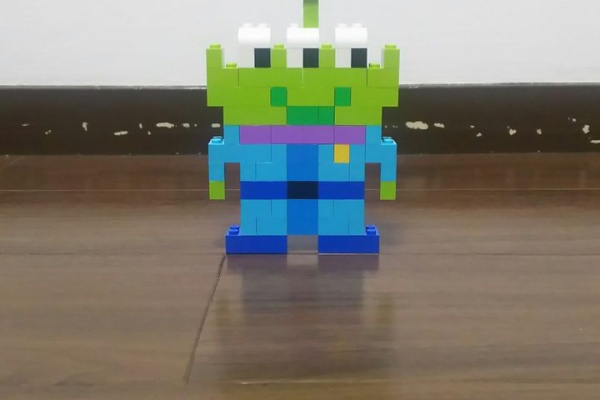 初心者レゴクラシック挑戦記 - リトルグリーンメン