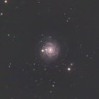 『始めて撮ったこじし座のNGC3344銀河 ☆彡』の画像
