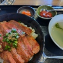 今日は肉ランチ