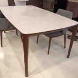 『【2019・飛騨の家具セール】日進木工・HARUテーブル1800 STONE TOP』の画像