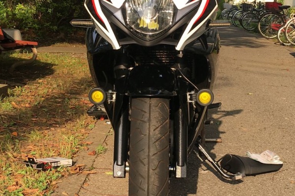 ヘッドライト gsx250r アッパー カウル カスタム レア物 GSX250R