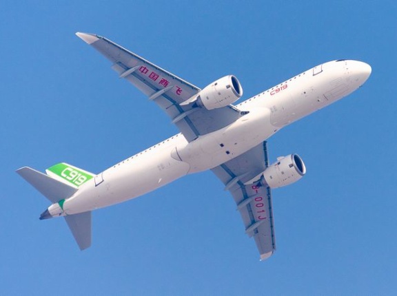 中国開発の国産旅客機「C919」、初の国際商業飛行を開始…モンゴルと路線運航！