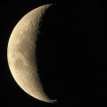 7月19日の月（月齢5.0）