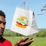 『実際のドローンの配達のZiplineはこんな感じらしい』の画像