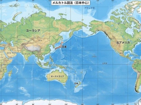 「メルカトル図法の世界地図やめて」国連決議が採択…日本も賛成、米国は反対！