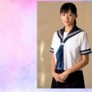 綾瀬はるか、19歳当時の半袖セーラー姿