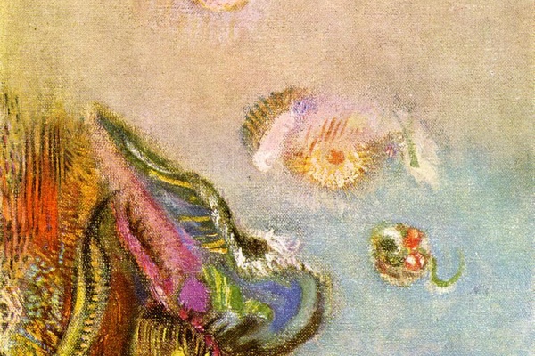 オディロン ルドン、【ヴィーナスの誕生】大判・希少画集画より