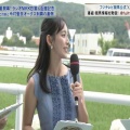 石渡花菜アナ　セクシーノースリーブ！！