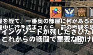 さびたフライングソードが残したさびたロングソードはこれからの戦闘で重要な助けになりそうだ。…ｗ