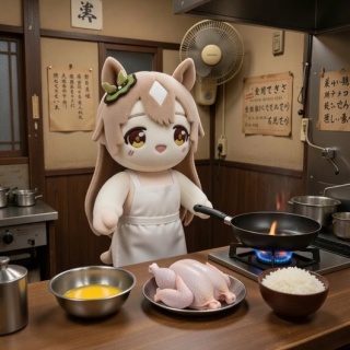 【ウマ娘】裸エプロンで生肉親子丼を作ってくれるこきゅーとダイヤちゃん