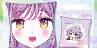 【ぶいすぽ】推し部屋を完璧に隠蔽できるしのみや顔クッション