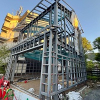 金華消防分団本部が建て替え工事中