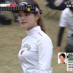 【画像】美人女子プロゴルファーさん、何とは言わんが主張してる。。。