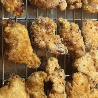たくさんの量の食材