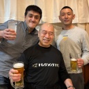 12月22日(月) 朝小雨のち曇り【稽古納め、忘年会】