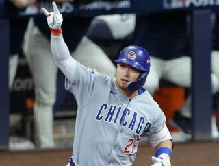 カブス鈴木誠也、134m特大3ラン！今永が初回3ラン被弾でポストシーズン史上初の珍記録
