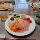 おうちカフェご飯は、生ハムで。